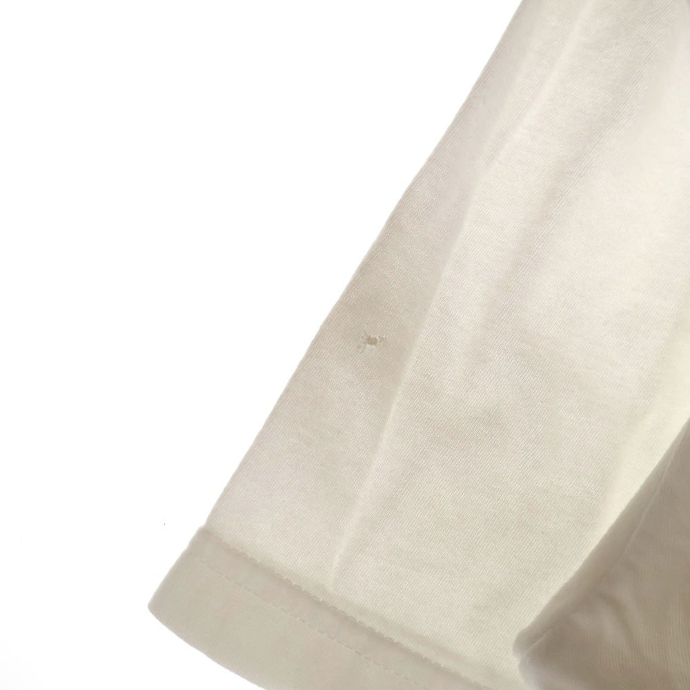 CHROME HEARTS(クロムハーツ) RED CROSS BALL TEE バックプリント 半袖Tシャツ カットソー ホワイト/レッド