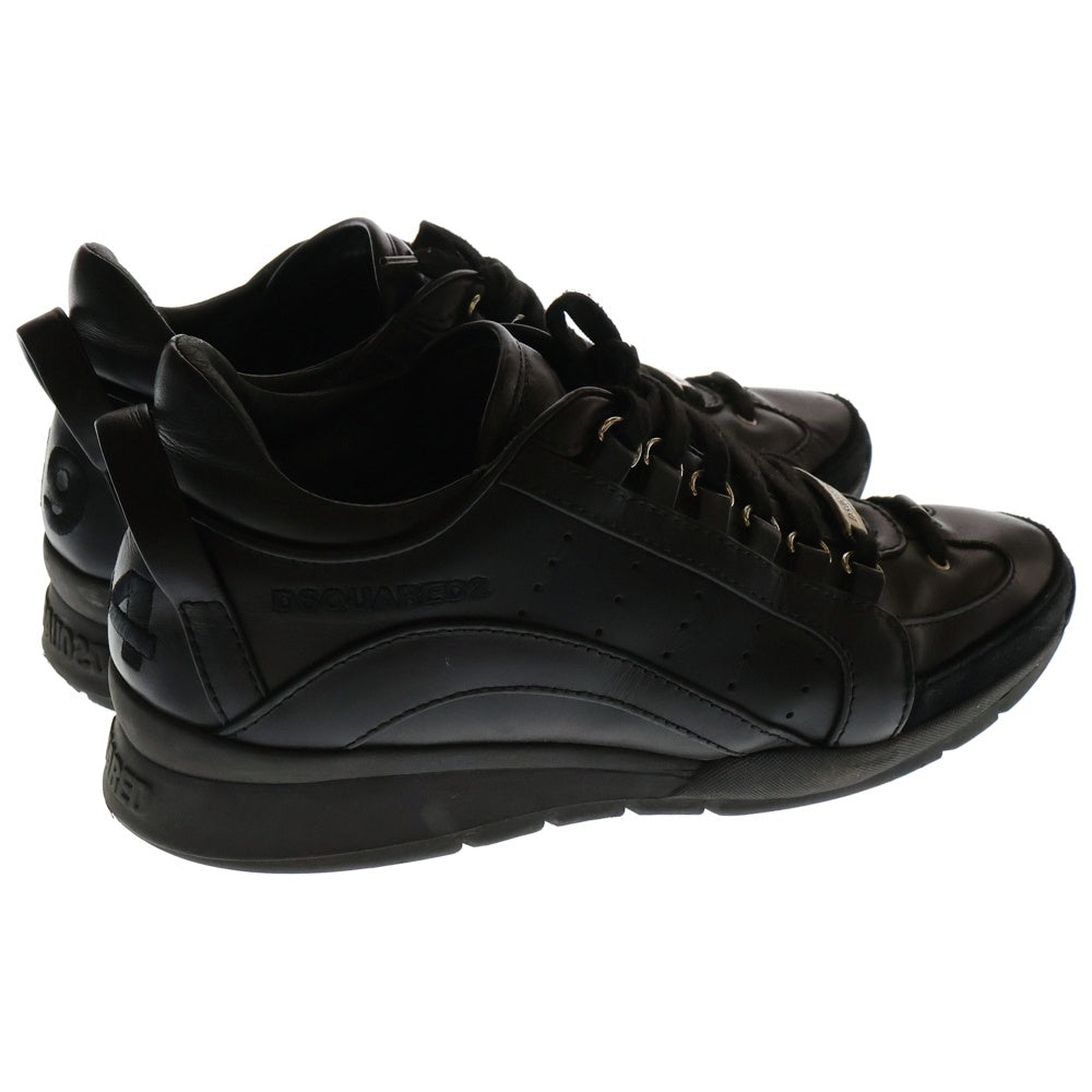 DSQUARED2(ディースクエアード) Lace-Up Low Top Sneakers レースアップ ロートップスニーカー ブラック SNM0505 065B0001 M084