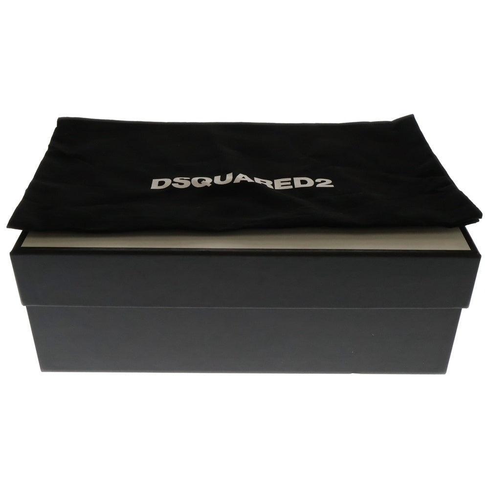 DSQUARED2(ディースクエアード) Lace-Up Low Top Sneakers レースアップ ロートップスニーカー ブラック SNM0505 065B0001 M084