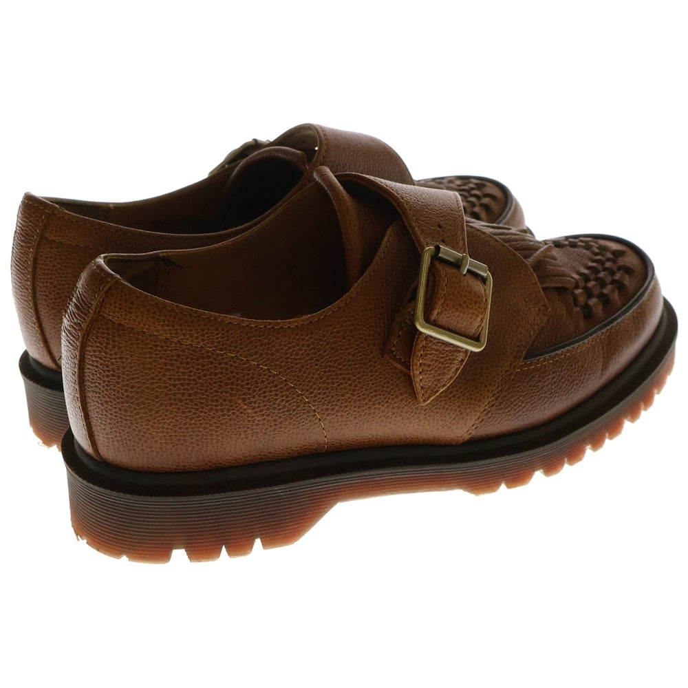 Dr.Martens(ドクターマーチン) RAMSEY キルトモンクストラップ レザーシューズ ブラウン
