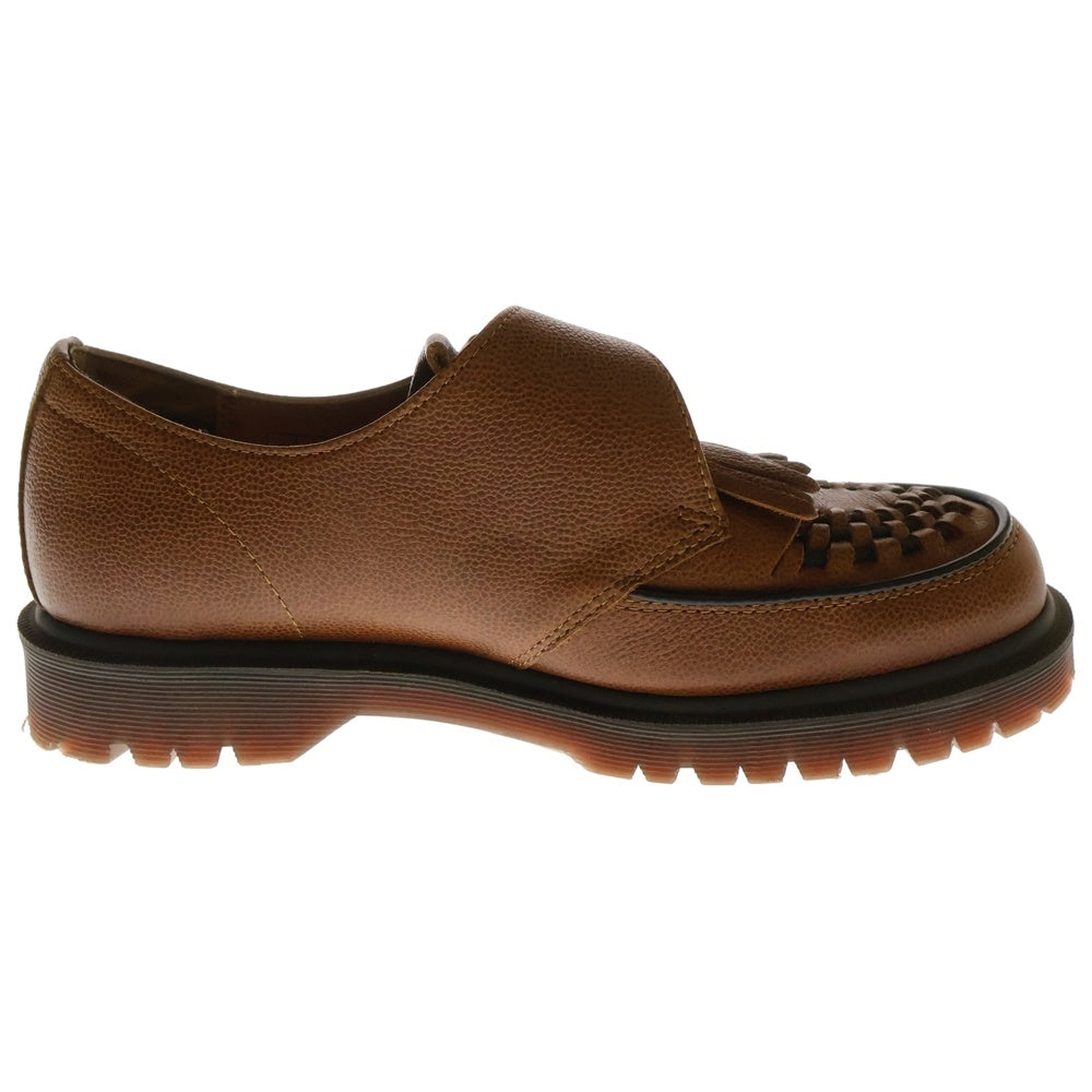 Dr.Martens(ドクターマーチン) RAMSEY キルトモンクストラップ レザーシューズ ブラウン
