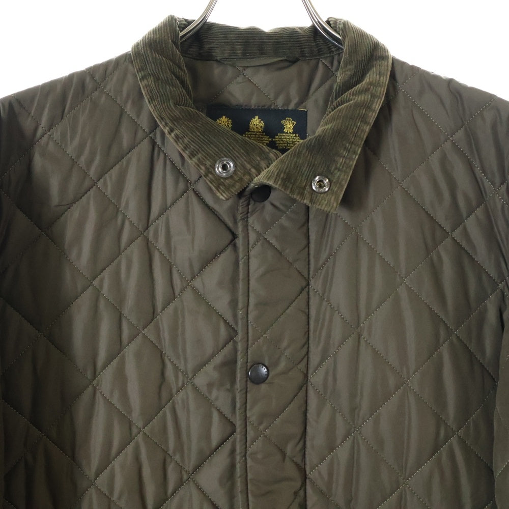 Barbour(バブアー) PUTNEY SPORTS QUILT ジップアップ キルティングジャケット カーキ