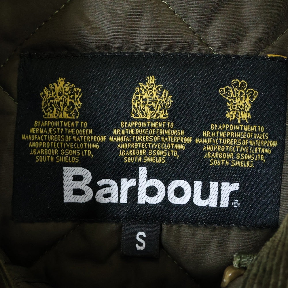 Barbour(バブアー) PUTNEY SPORTS QUILT ジップアップ キルティングジャケット カーキ