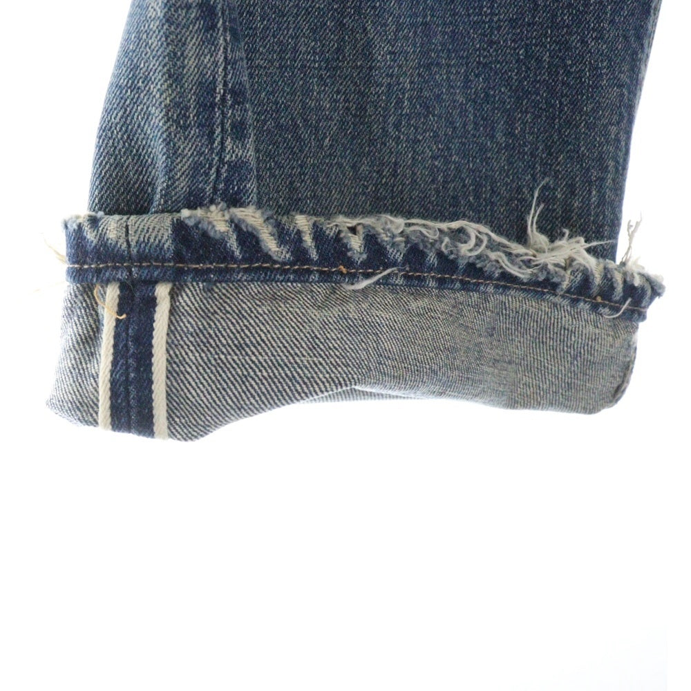Levi's(リーバイス) 60s 501 BIG E 前期 ボタン裏刻印2 不均等V 足長R 平行ステッチ ボタンフライデニムパンツ インディゴ
