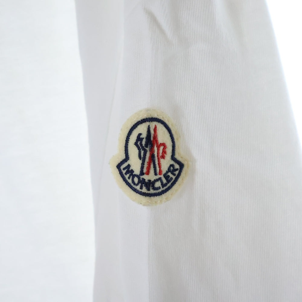 MONCLER(モンクレール) フロントロゴ プリント 半袖Tシャツカットソー H20918C00001