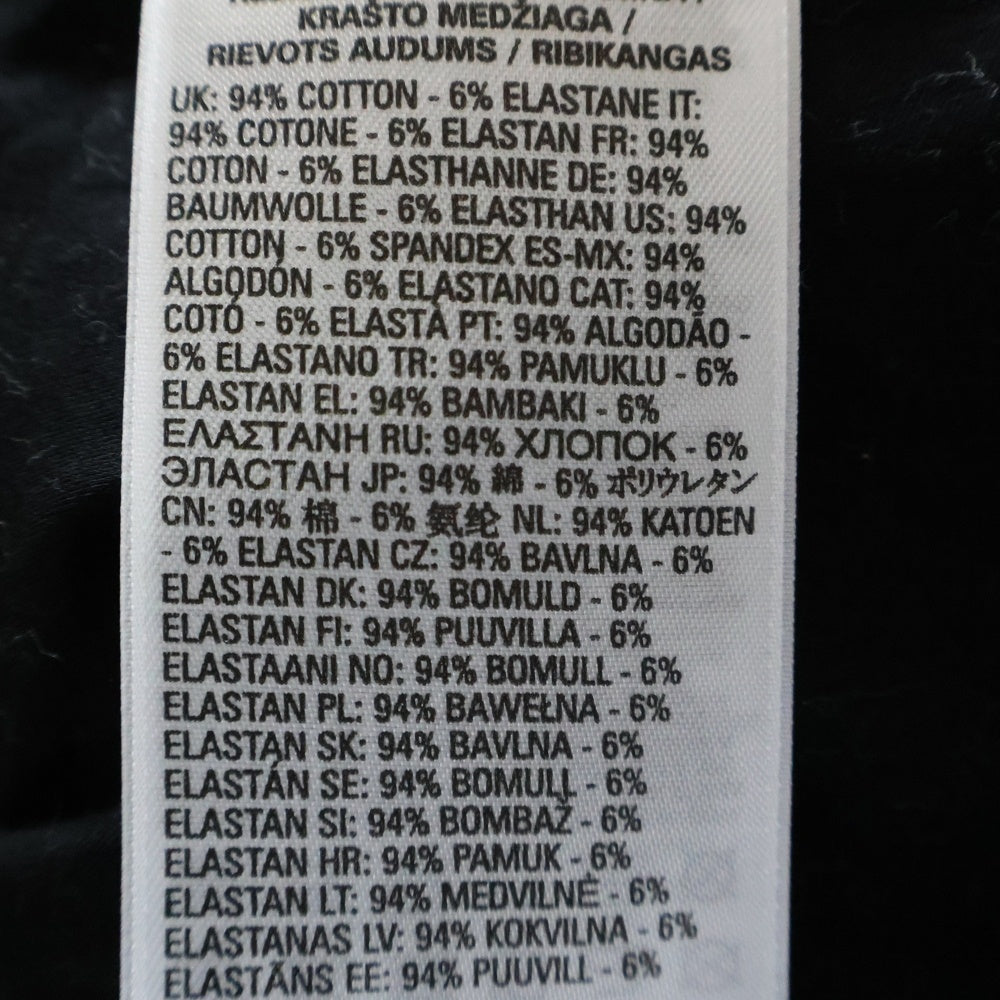 DIESEL(ディーゼル) フロントロゴ 半袖Tシャツ カットソー ブラック A132380QANW