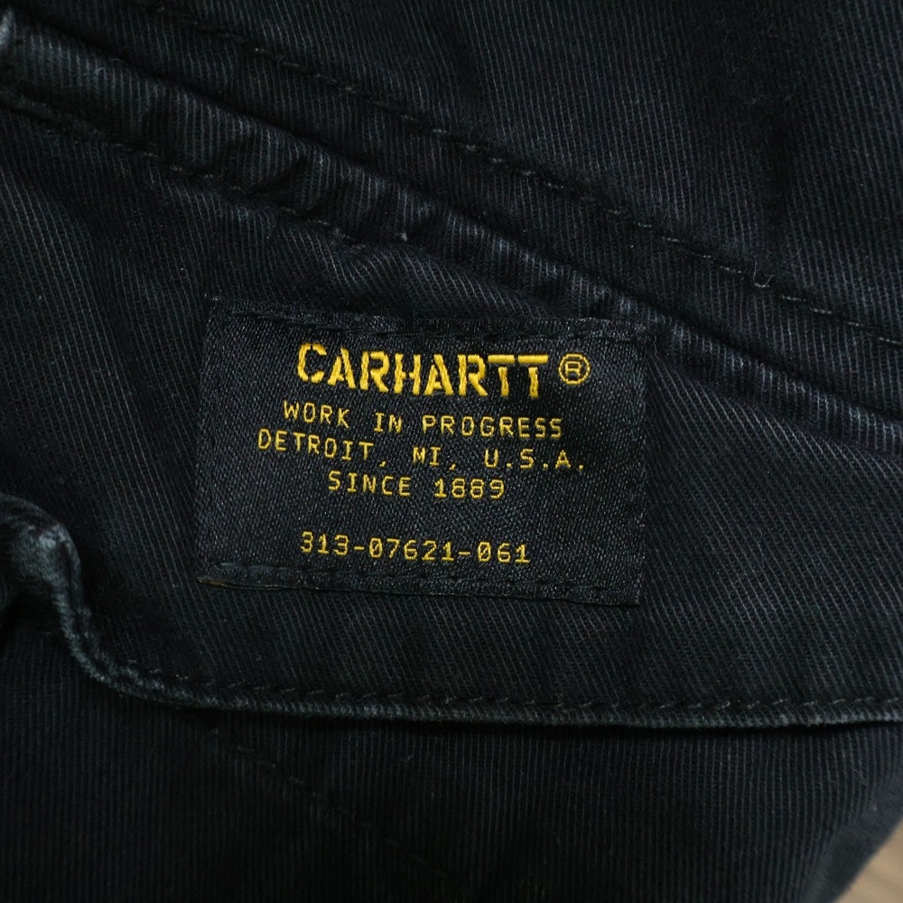 CARHARTT(カーハート) Troop Pants トループパンツ コットン DE-79576 ブラック