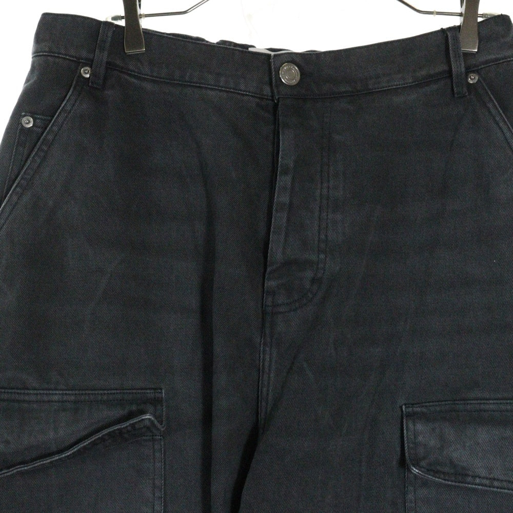 AMI Alexandre Mattiussi(アミアレクサンドルマテュッシ) ダブルポケットデザイン バギーパンツ グレー UTR303CO0037