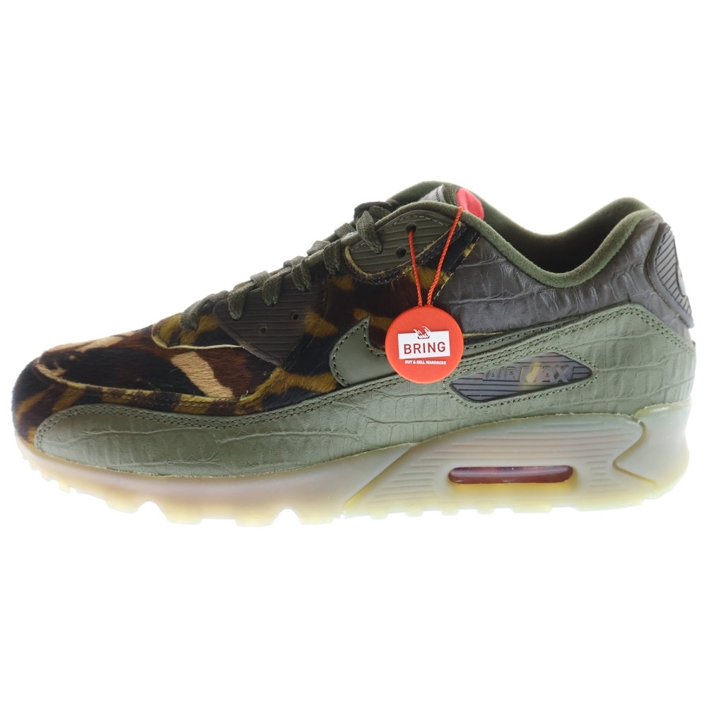NIKE(ナイキ) AIR MAX 90 CAMO CROC エアマックス90 カモ ローカットスニーカー カーキ CU0675-300 US10.5/28.5cm