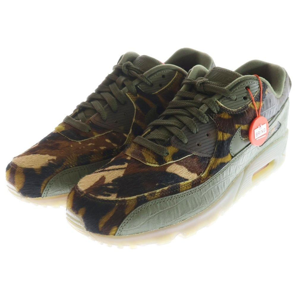 NIKE(ナイキ) AIR MAX 90 CAMO CROC エアマックス90 カモ ローカットスニーカー カーキ CU0675-300 US10.5/28.5cm