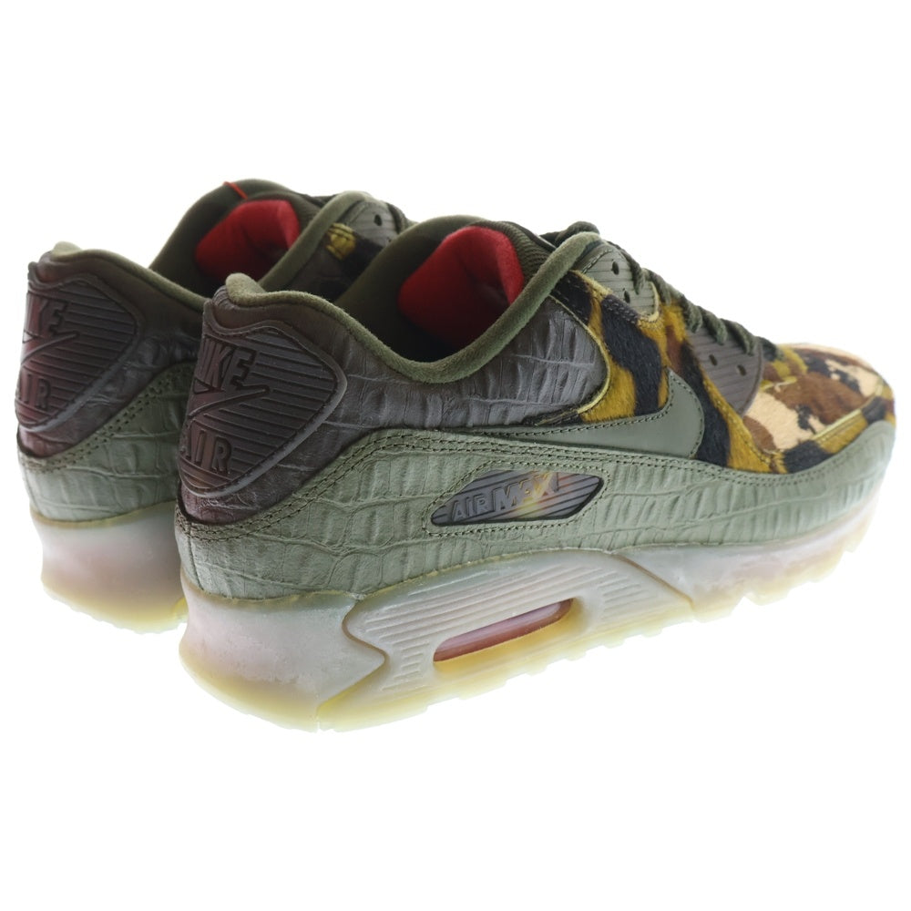 NIKE(ナイキ) AIR MAX 90 CAMO CROC エアマックス90 カモ ローカットスニーカー カーキ CU0675-300 US10.5/28.5cm