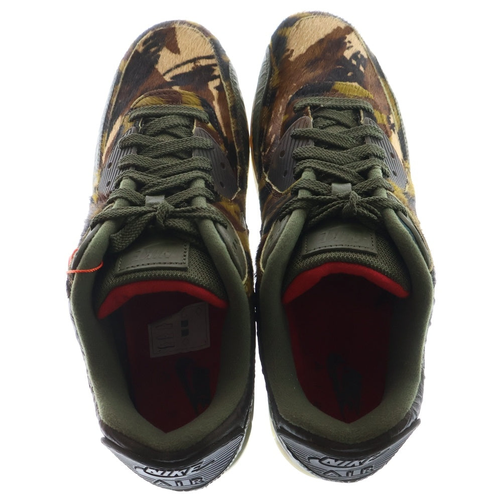 NIKE(ナイキ) AIR MAX 90 CAMO CROC エアマックス90 カモ ローカットスニーカー カーキ CU0675-300 US10.5/28.5cm