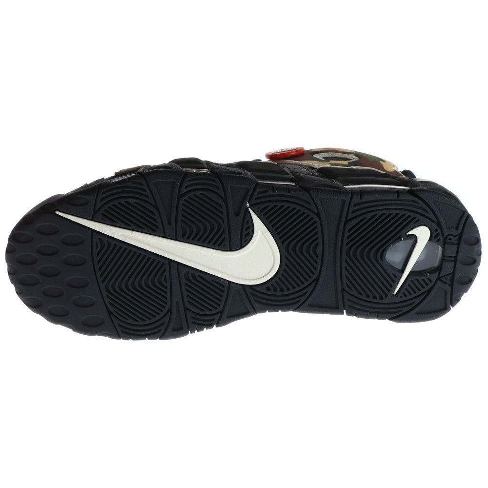 NIKE(ナイキ) AIR MORE UPTEMPO BLACK CAMO エア モア アップテンポ ハイカットスニーカー ブラック/カモ CJ6122-001 US10/28.0cm