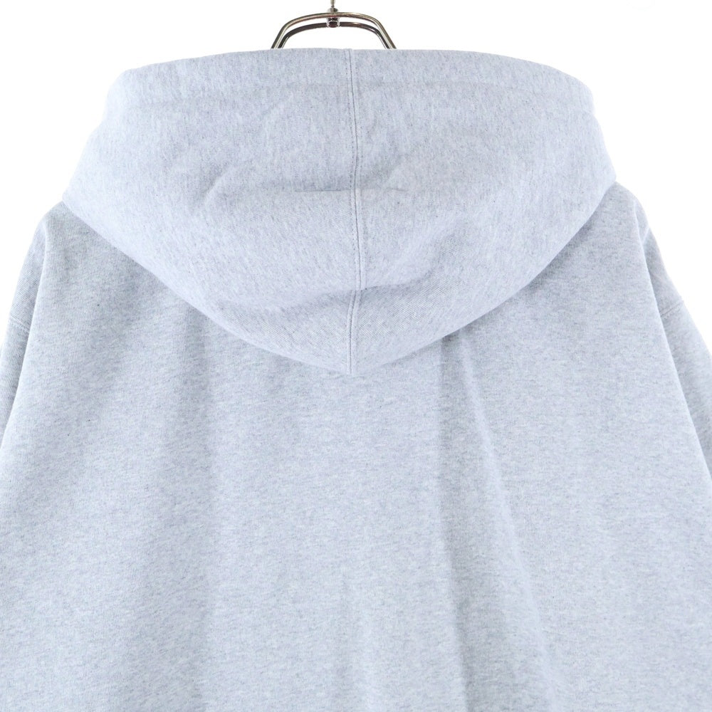 SUPREME(シュプリーム) 22AW Double Hood Facemask Zip Up Hooded Sweatshirt ダブルフードフェイスマスク ジップアップ フーデッドスウェットシャツ パーカー グレー