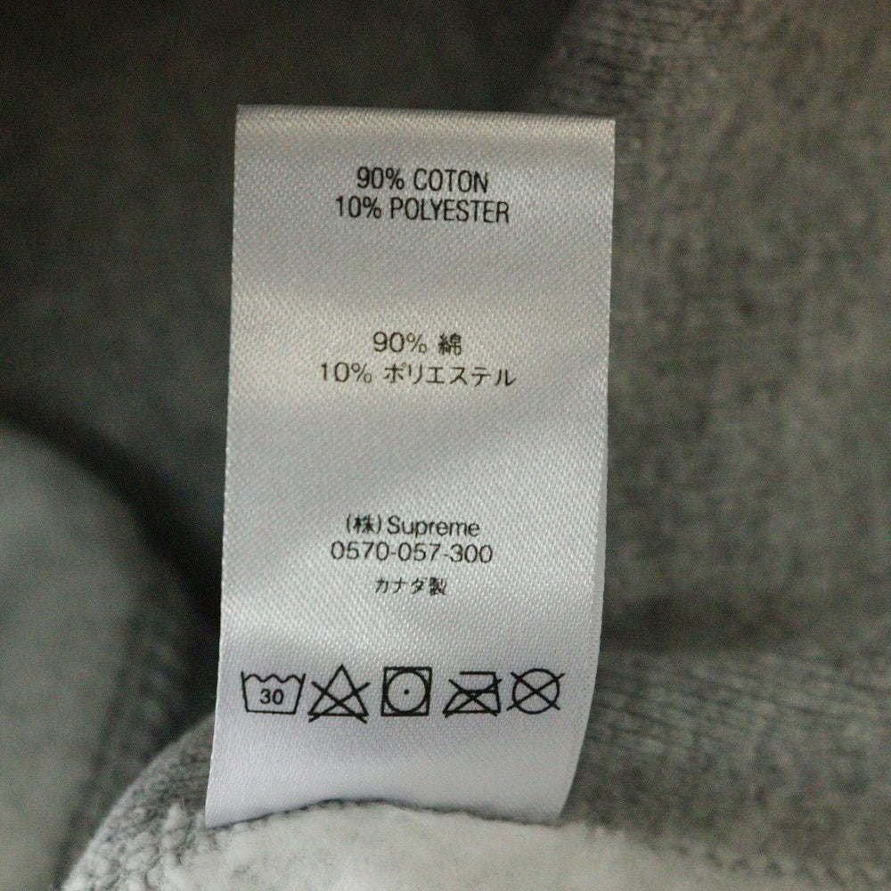 SUPREME(シュプリーム) 20AW S Logo Hooded Sweatshirt Sロゴ フーデッドスウェットシャツ スモールボックス プルオーバーパーカー グレー