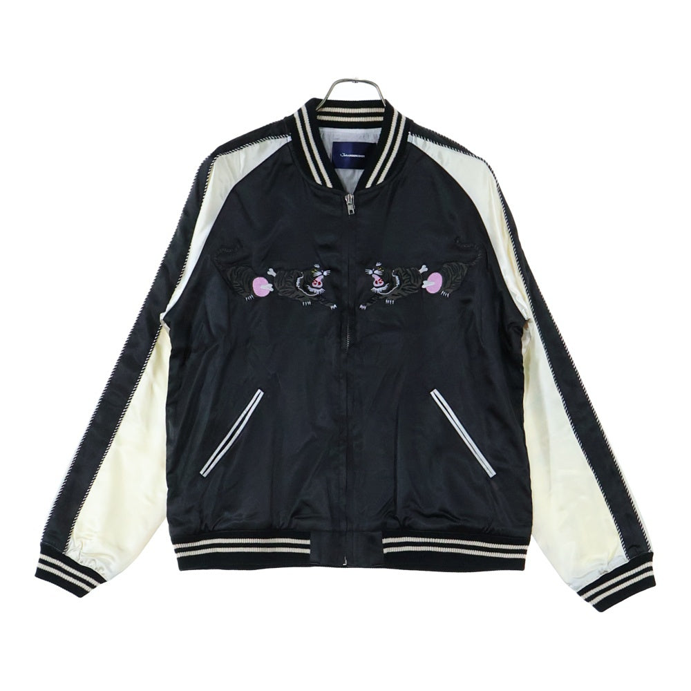 John UNDERCOVER(ジョン アンダーカバー) 15SS スーベニアジャケット スカジャン ブラック/ホワイト JUP9201