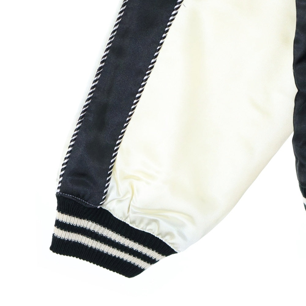 John UNDERCOVER(ジョン アンダーカバー) 15SS スーベニアジャケット スカジャン ブラック/ホワイト JUP9201