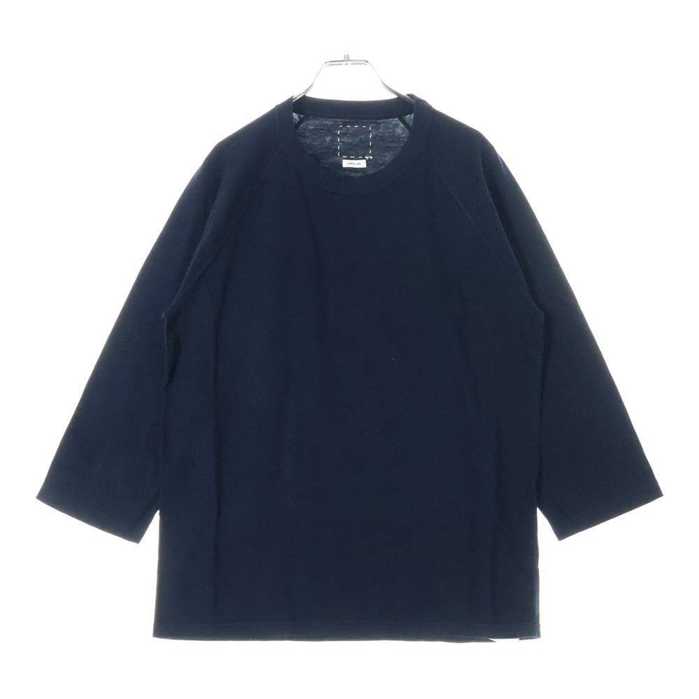 VISVIM(ヴィスヴィム) 18SS CLUBHOUSE TEE クラブハウス 七分袖 Tシャツ カットソー ネイビー 0118105010010
