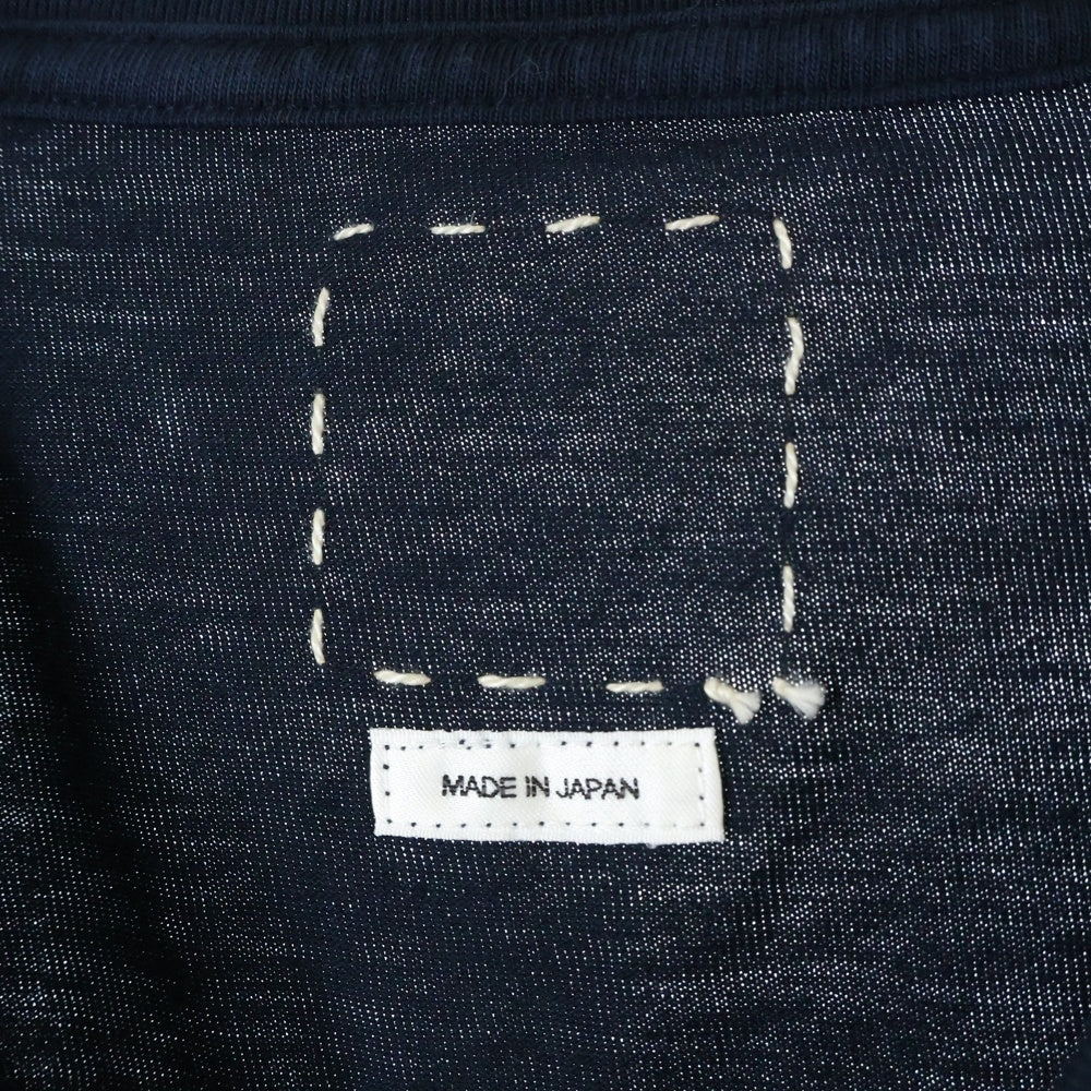 VISVIM(ヴィスヴィム) 18SS CLUBHOUSE TEE クラブハウス 七分袖 Tシャツ カットソー ネイビー 0118105010010
