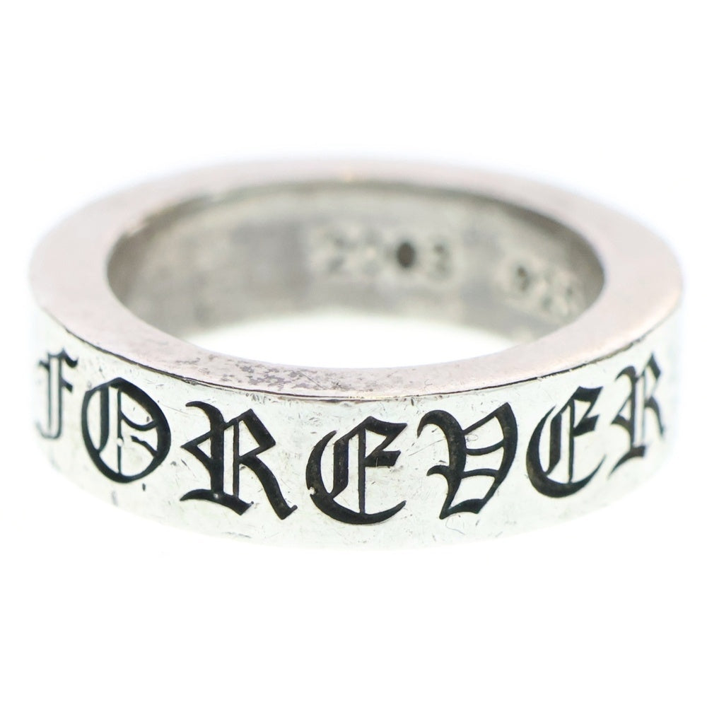 CHROME HEARTS(クロムハーツ) 6mm SPACER FOREVER 6mmスペーサーリング フォーエバーシルバー BCA337