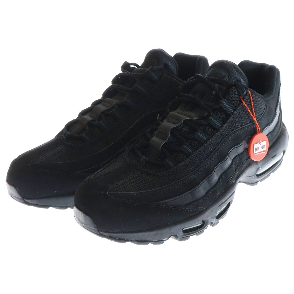 NIKE(ナイキ) AIR MAX 95 TRIPLE BLACK 609048-092 エアマックス95 トリプル ブラック ローカットスニーカー ブラック US10/28.0cm