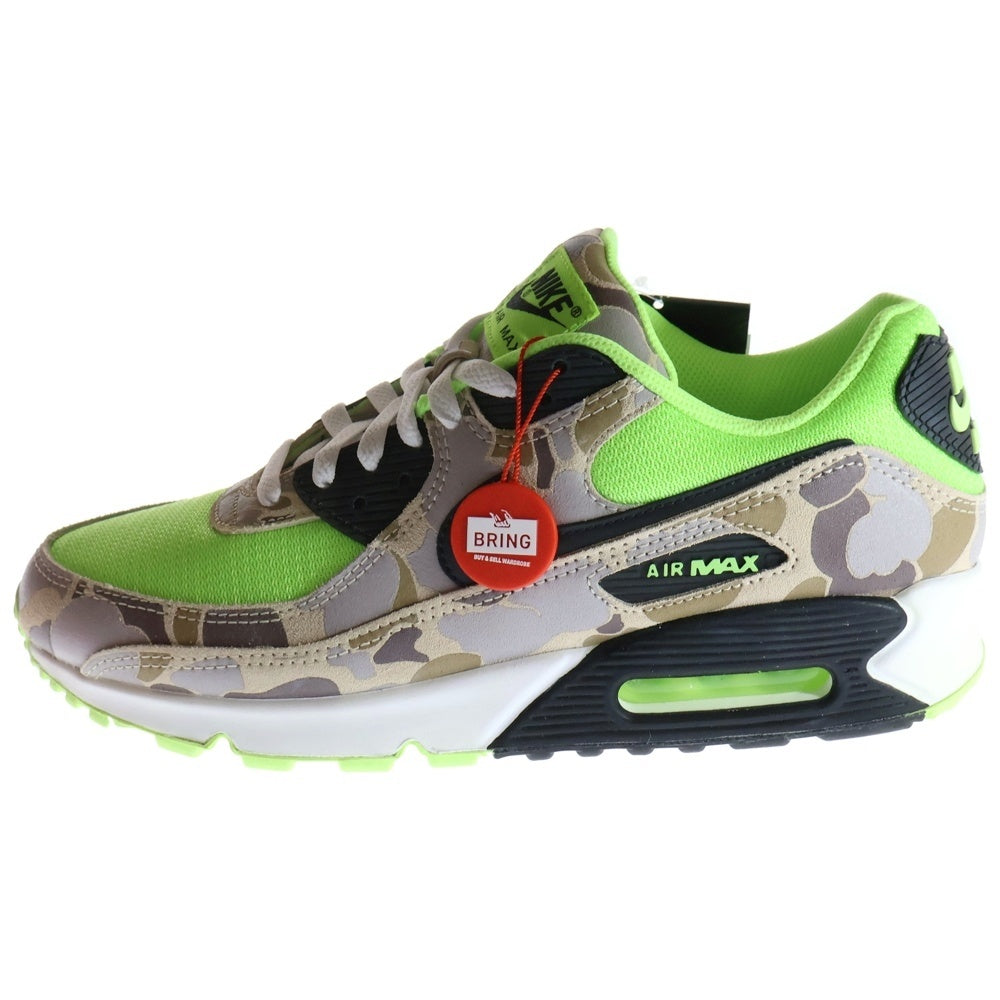 NIKE(ナイキ) AIR MAX 90 GREEN CAMO CW4039-300 エアマックス グリーンカモ ローカットスニーカー マルチカラー US10/28.0cm