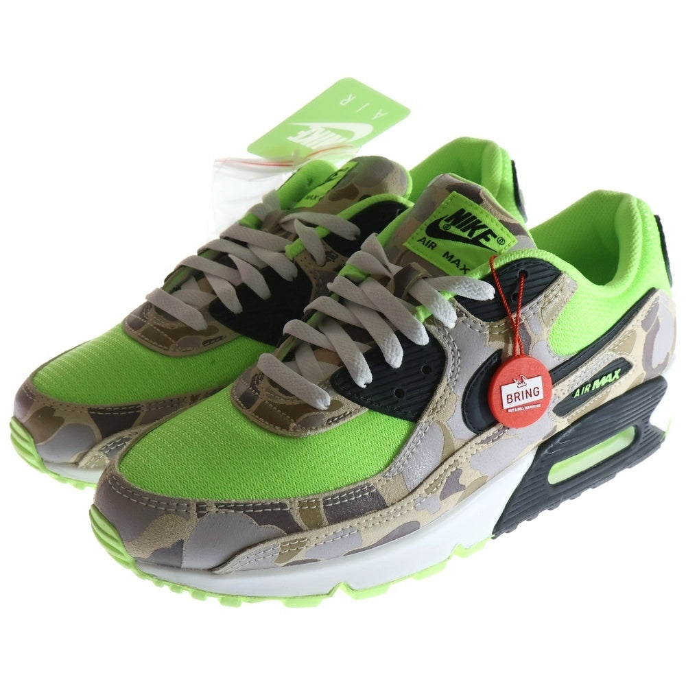 NIKE(ナイキ) AIR MAX 90 GREEN CAMO CW4039-300 エアマックス グリーンカモ ローカットスニーカー マルチカラー US10/28.0cm