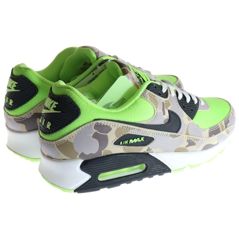 NIKE(ナイキ) AIR MAX 90 GREEN CAMO CW4039-300 エアマックス グリーンカモ ローカットスニーカー マルチカラー US10/28.0cm