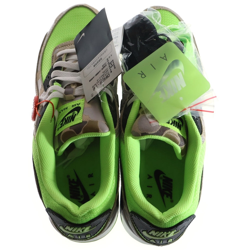 NIKE(ナイキ) AIR MAX 90 GREEN CAMO CW4039-300 エアマックス グリーンカモ ローカットスニーカー マルチカラー US10/28.0cm