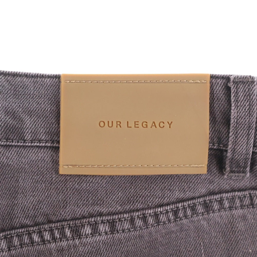 OUR LEGACY(アワーレガシー) VAST CUT DENIM ROYAL BROWN OVERDYE バストカット デニム ロイヤルブラウンオーバーダイ ブラウン M2255VCR