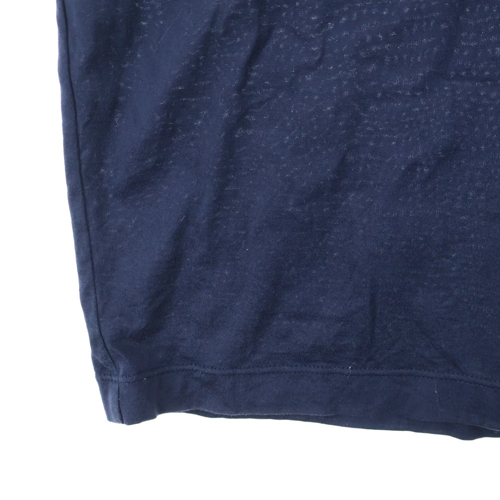 MONCLER(モンクレール) 21SS MAGLIA T-SHIRT マグリア フロントプリントTシャツ 半袖カットソー ネイビー G10918C7D910