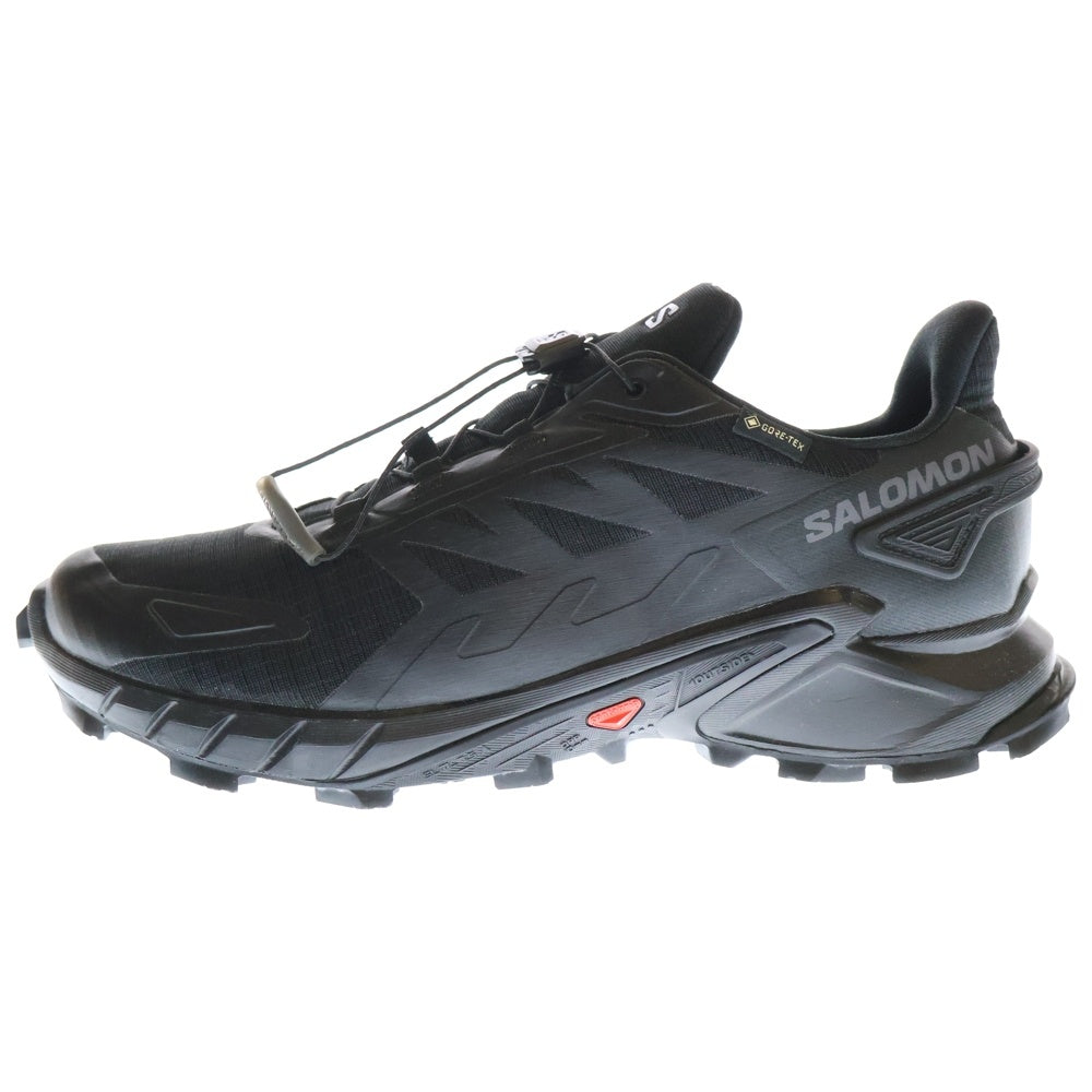 SALOMON(サロモン) SUPERCROSS 4 GORE-TEX 417316WO スパークロス 4 ゴアテックス ローカットスニーカー ブラック US8/26.0cm