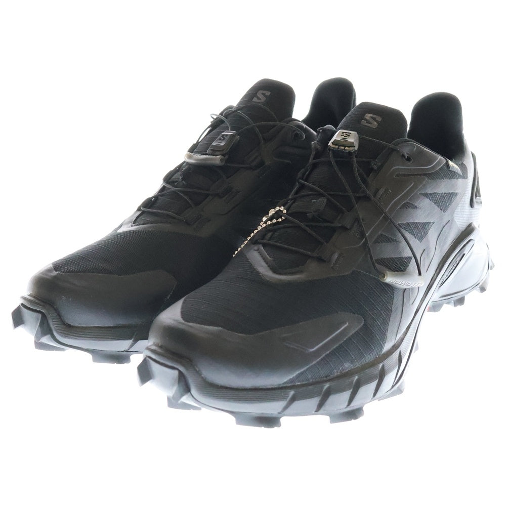 SALOMON(サロモン) SUPERCROSS 4 GORE-TEX 417316WO スパークロス 4 ゴアテックス ローカットスニーカー ブラック US8/26.0cm