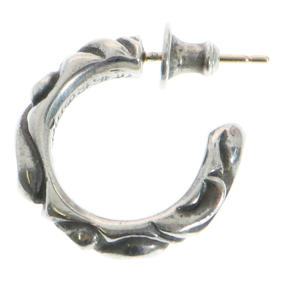 CHROME HEARTS(クロムハーツ) HOOP SCROOL スクロール フープピアス シルバー BCA102