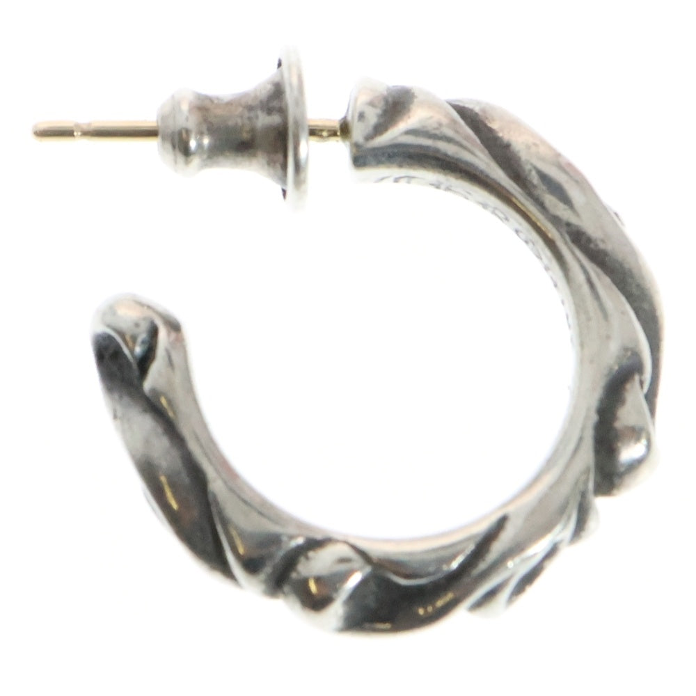 CHROME HEARTS(クロムハーツ) HOOP SCROOL スクロール フープピアス シルバー BCA102