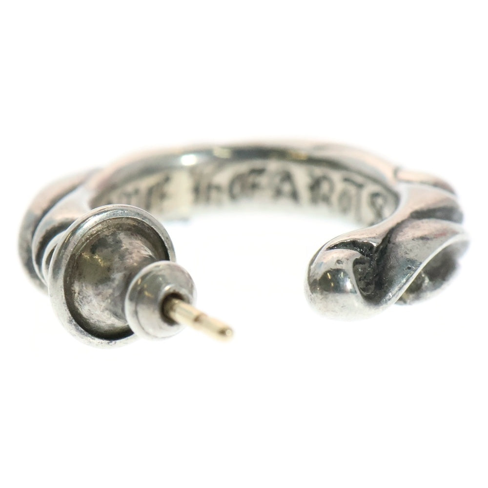 CHROME HEARTS(クロムハーツ) HOOP SCROOL スクロール フープピアス シルバー BCA102