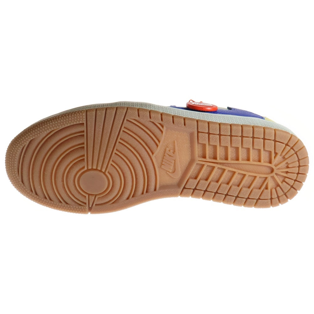 NIKE(ナイキ) ×TRAVIS SCOTT WMNS AIR JORDAN 1 RETRO LOW OG Canary DZ4137-700 トラヴィス スコット ウィメンズ エアジョーダン1 カナリー ローカットスニーカー