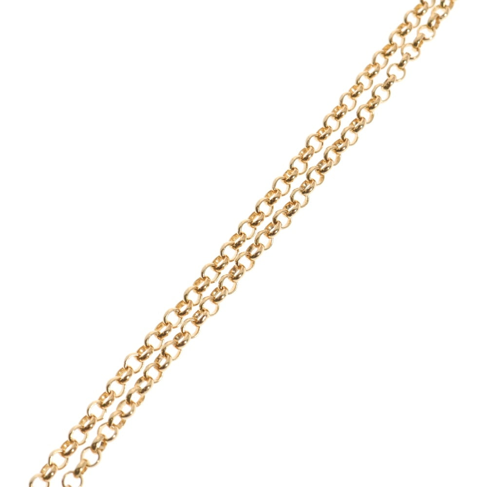 CHROME HEARTS(クロムハーツ) 22K SAFETY PIN NECKLACE セーフティピン ゴールドネックレス 18inch