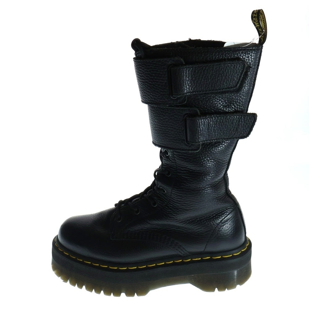 Dr.Martens(ドクターマーチン) JAGGER ジャガー サイドジップ ロングブーツ ブラック レディース 22571001 UK5