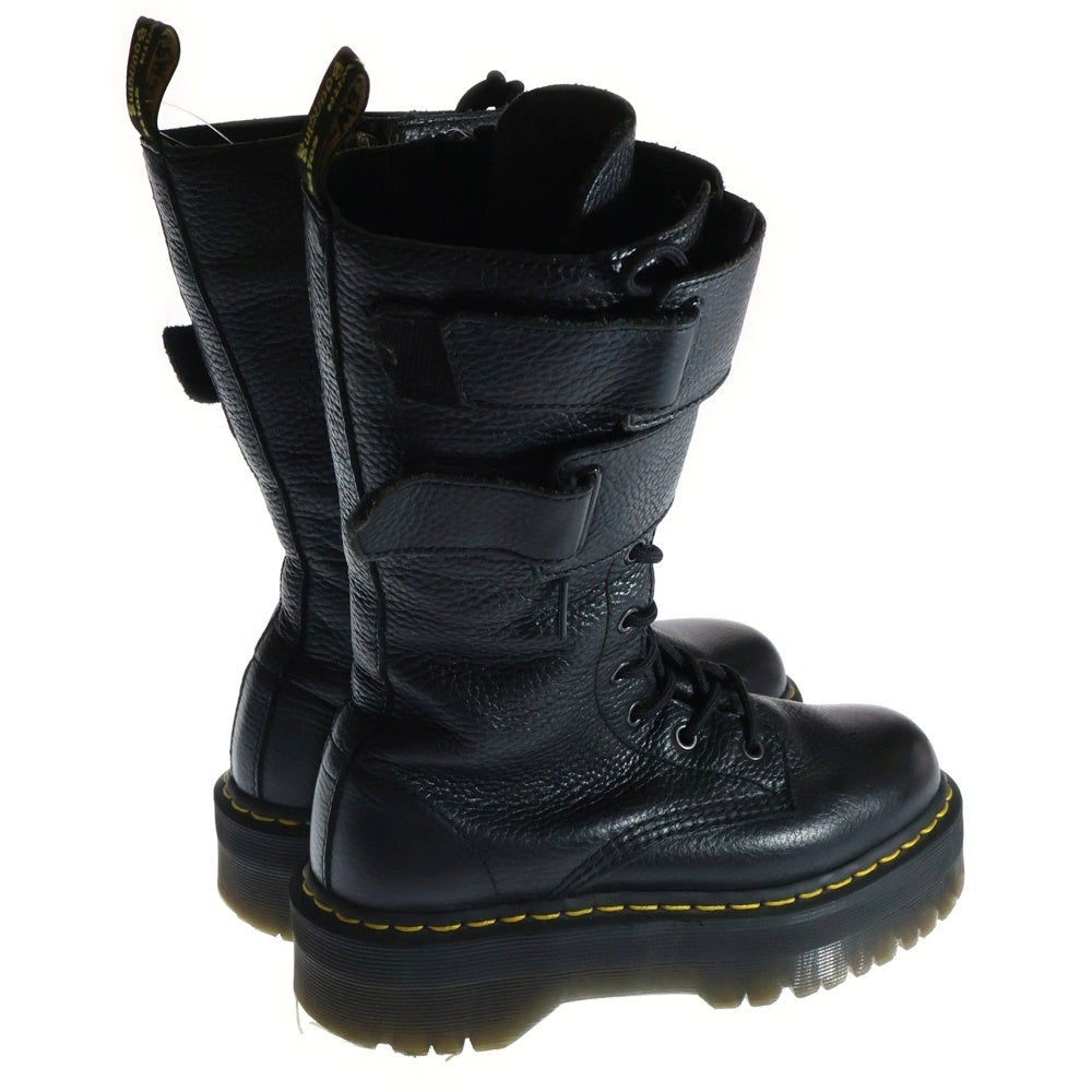 Dr.Martens(ドクターマーチン) JAGGER ジャガー サイドジップ ロングブーツ ブラック レディース 22571001 UK5