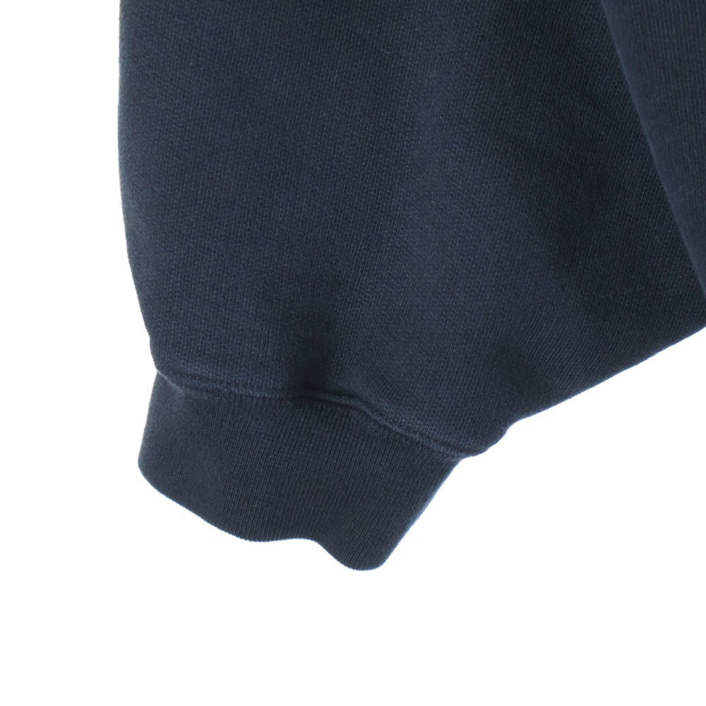 VETEMENTS(ヴェトモン) 24AW PARIS LOGO パリロゴ刺繍 スウェット プルオーバーパーカー ブラック UA65HD300B