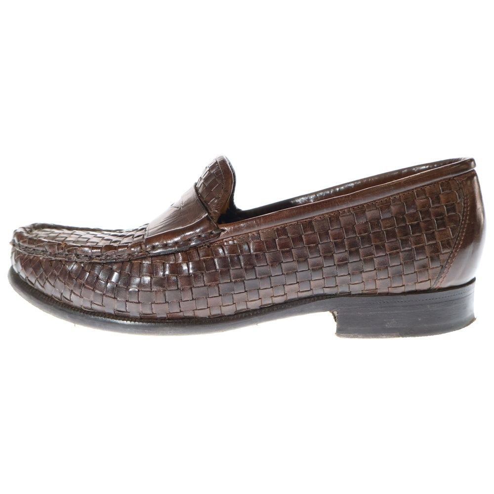 COLE HAAN(コール ハーン) TAM パテントレザー コインローファー ブラウン F0102