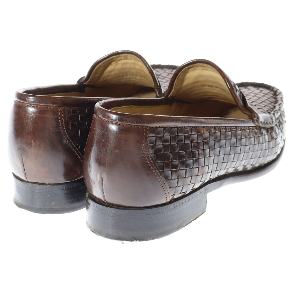 COLE HAAN(コール ハーン) TAM パテントレザー コインローファー ブラウン F0102