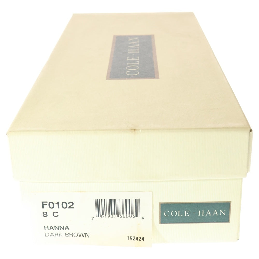 COLE HAAN(コール ハーン) TAM パテントレザー コインローファー ブラウン F0102