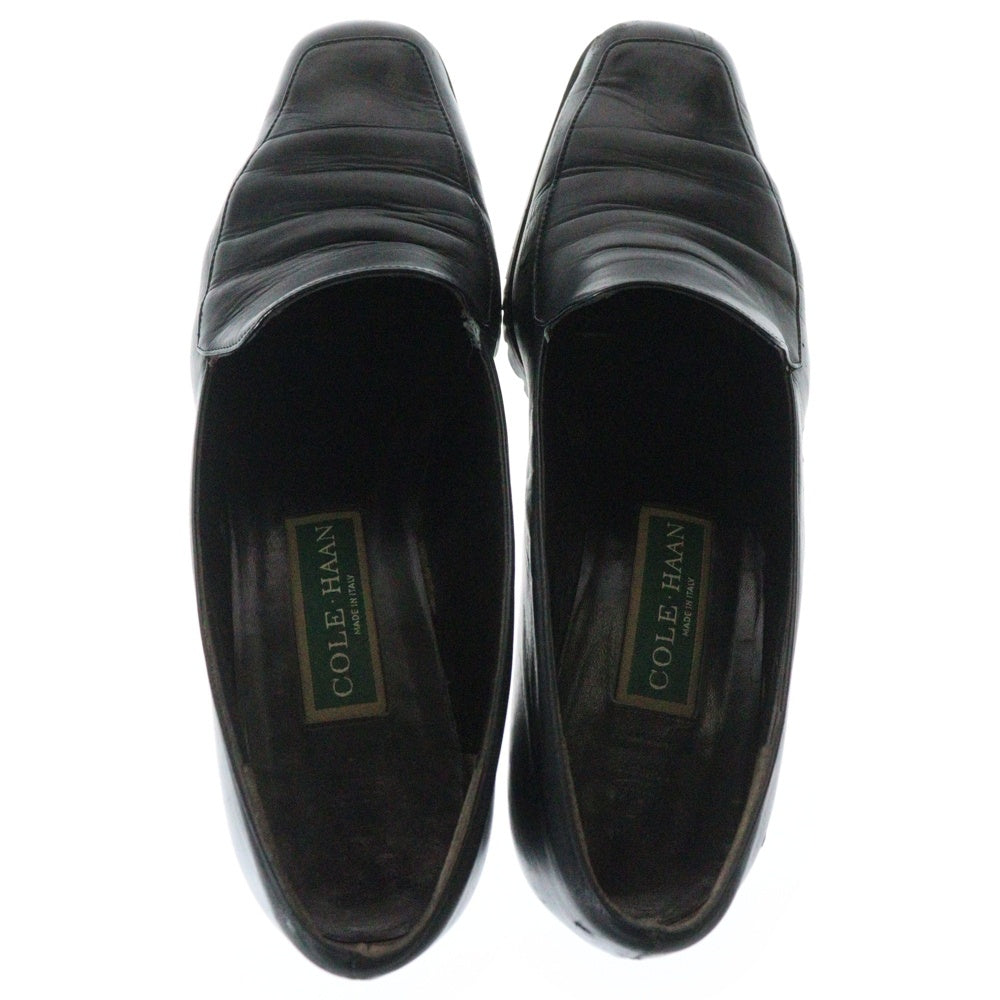 COLE HAAN(コール ハーン) タッセル ローヒール レザー ローファー パンプス シューズ ブラウン F6144