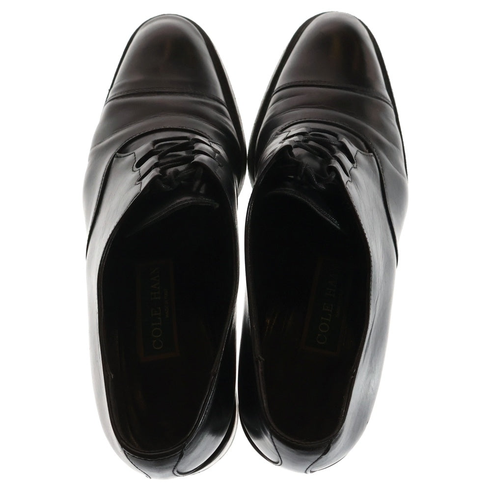 COLE HAAN(コール ハーン) WHITMAN ハイヒール レースアップレザーシューズ ブラック F7071