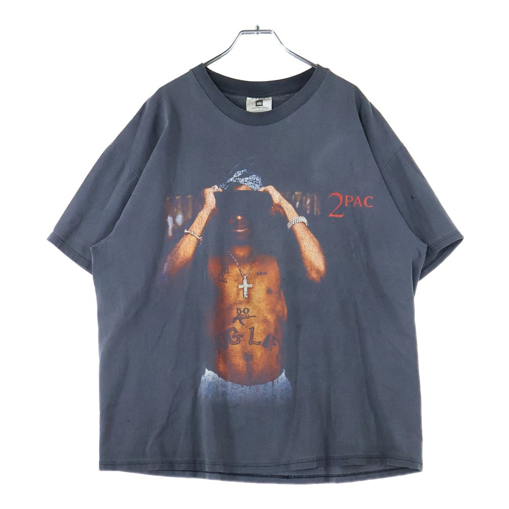 VINTAGE(ヴィンテージ) 2PAC ALL EYES ON ME Tシャツ 半袖カットソー ブラック