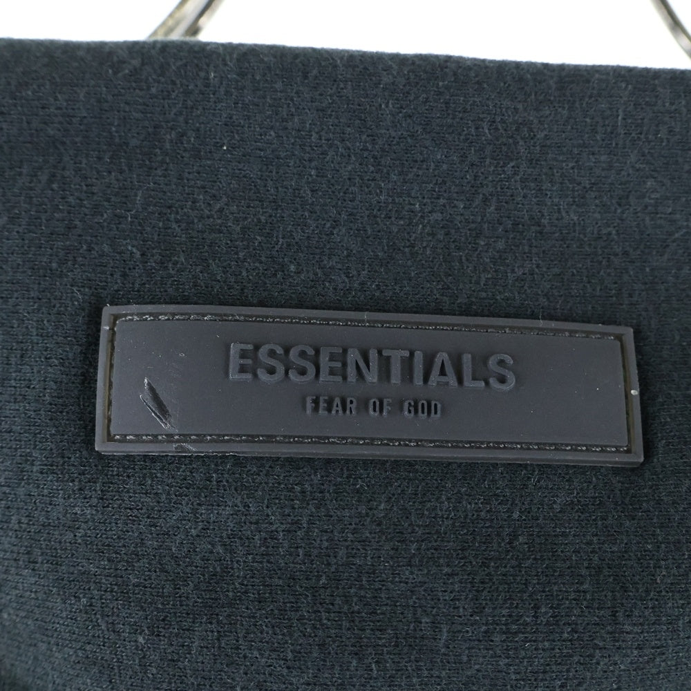 FEAR OF GOD ESSENTIALS(フィアオブゴッド エッセンシャルズ) フレクターロゴ プルオーバーフーディパーカー ブラック