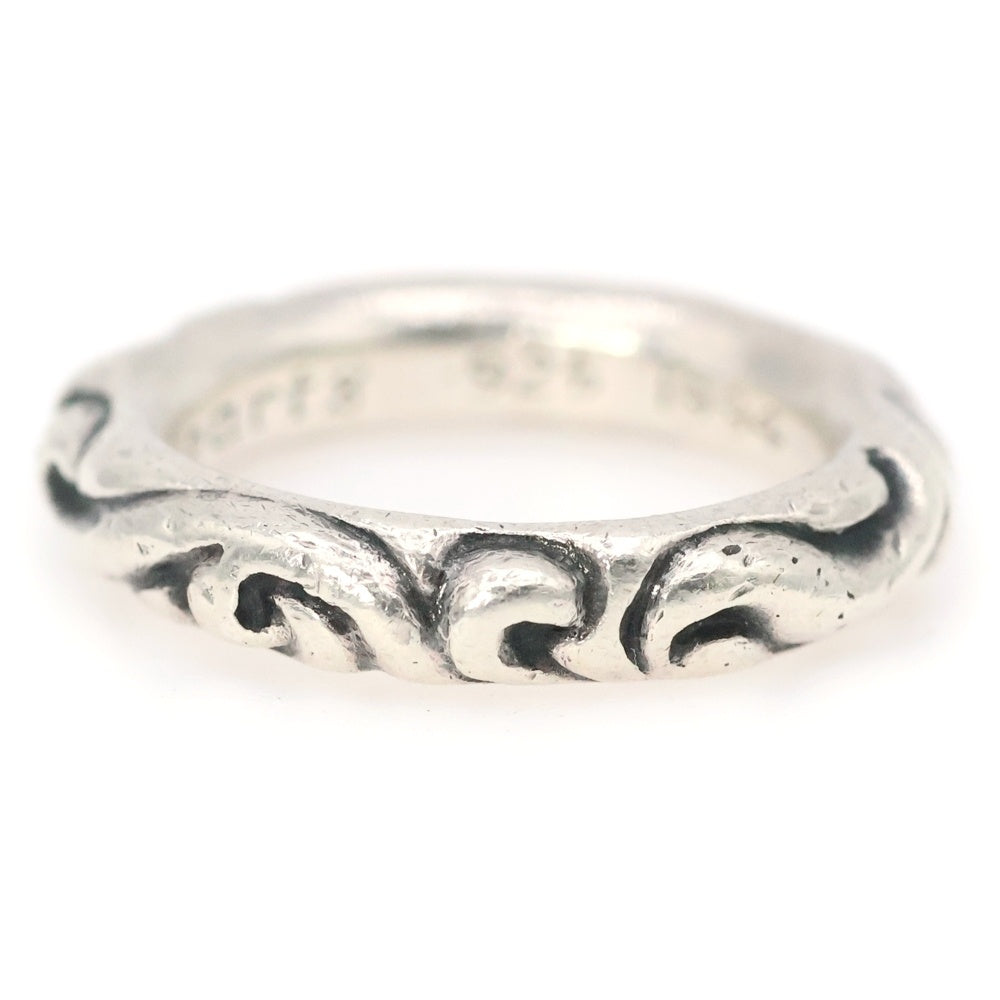 CHROME HEARTS(クロムハーツ) SCRL BAND スクロールバンド リング シルバー BCA351