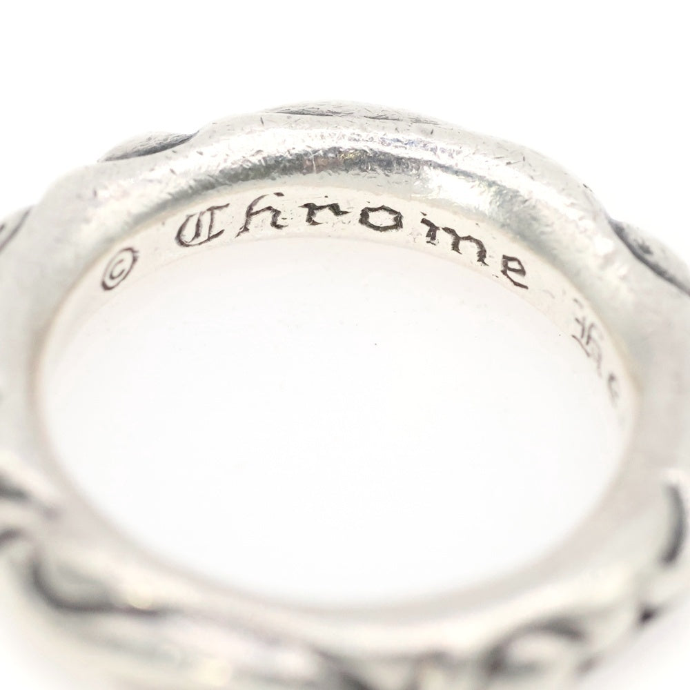 CHROME HEARTS(クロムハーツ) SCRL BAND スクロールバンド リング シルバー BCA351